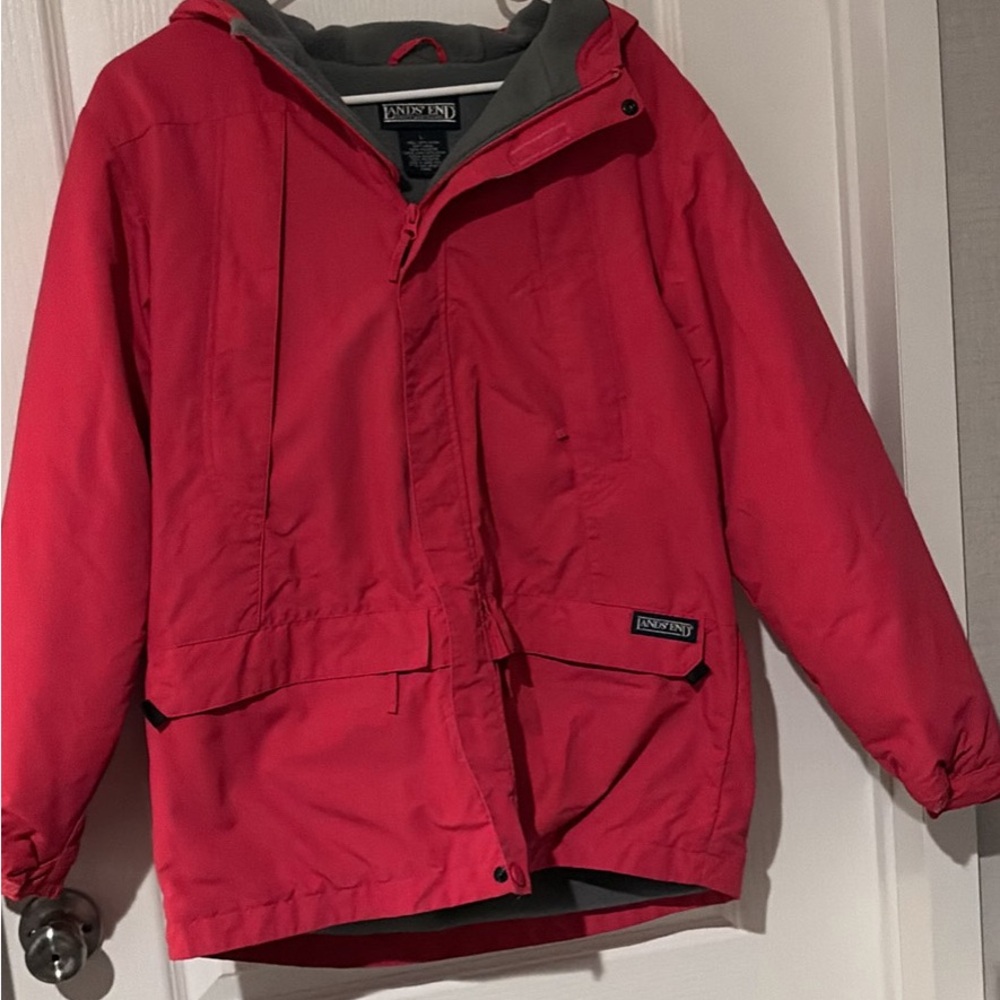 Women’s Red Jacket by Lands' End